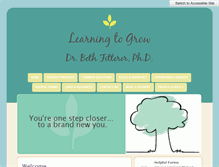Tablet Screenshot of learn-to-grow.com